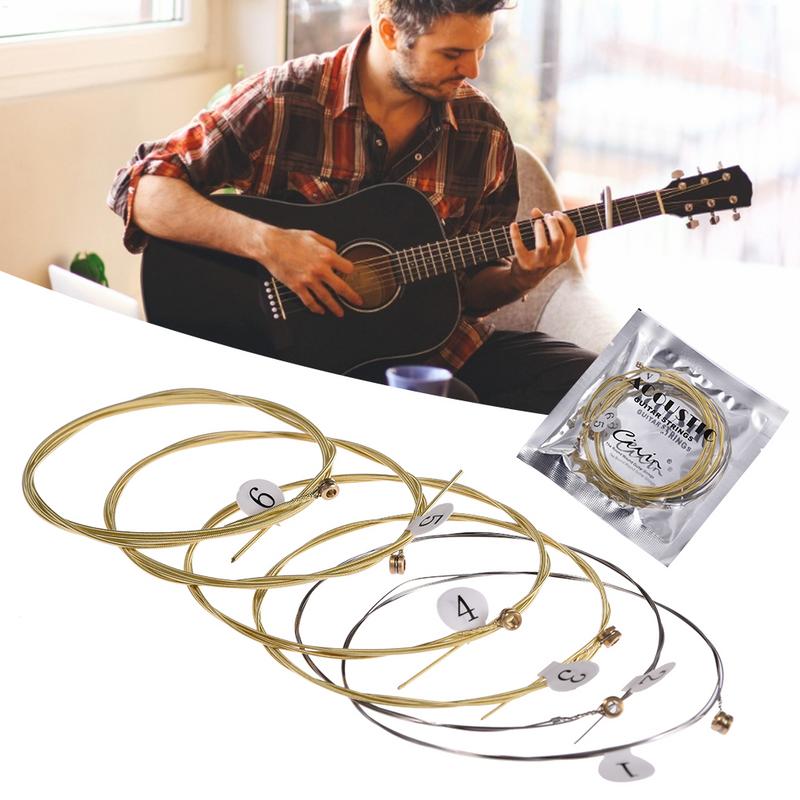 Musical Instrument With Strings - 기타 연주자를위한 6Pcs 고품질 어쿠스틱 기타