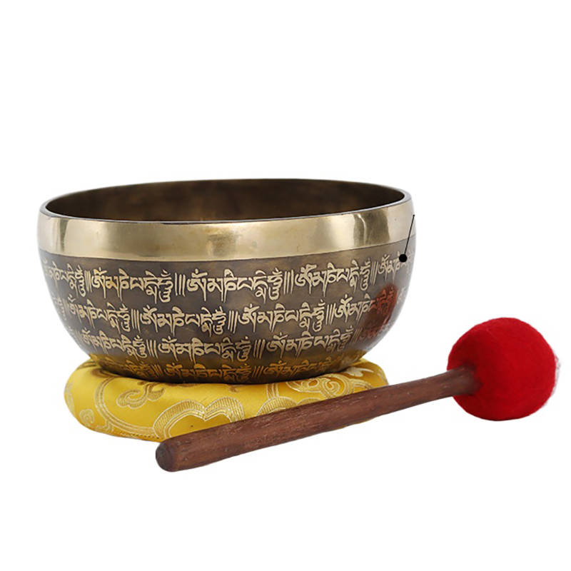 Tibetan Singing Bowl - 네팔 수제 부처님 소리 그릇, 요가
