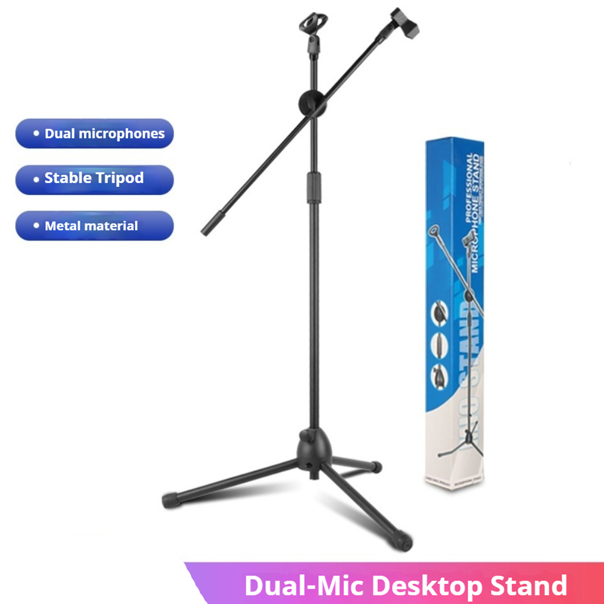Musical Instrument You Shake - 듀얼 암 디자인의 퍼포먼스 마이크 플로어