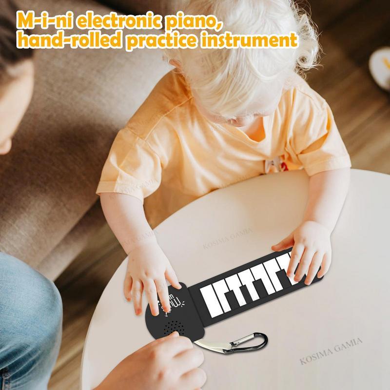 Musical Instruments Names - 롤업 전자 피아노 실리콘 전기 접이식