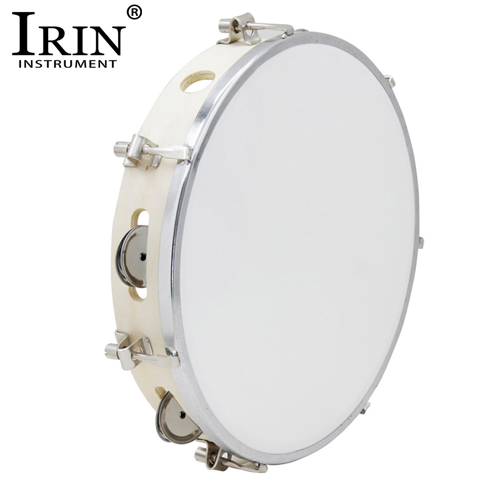 Tambourine Hand Drum - IRIN 조정 가능한 나무 패널 탬버린,