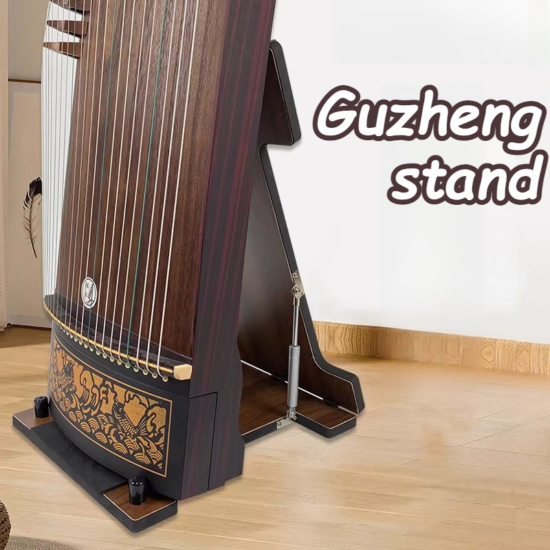 Musical Instrument Guzheng - 접이식 구젱 보관 랙 미끄럼 방지