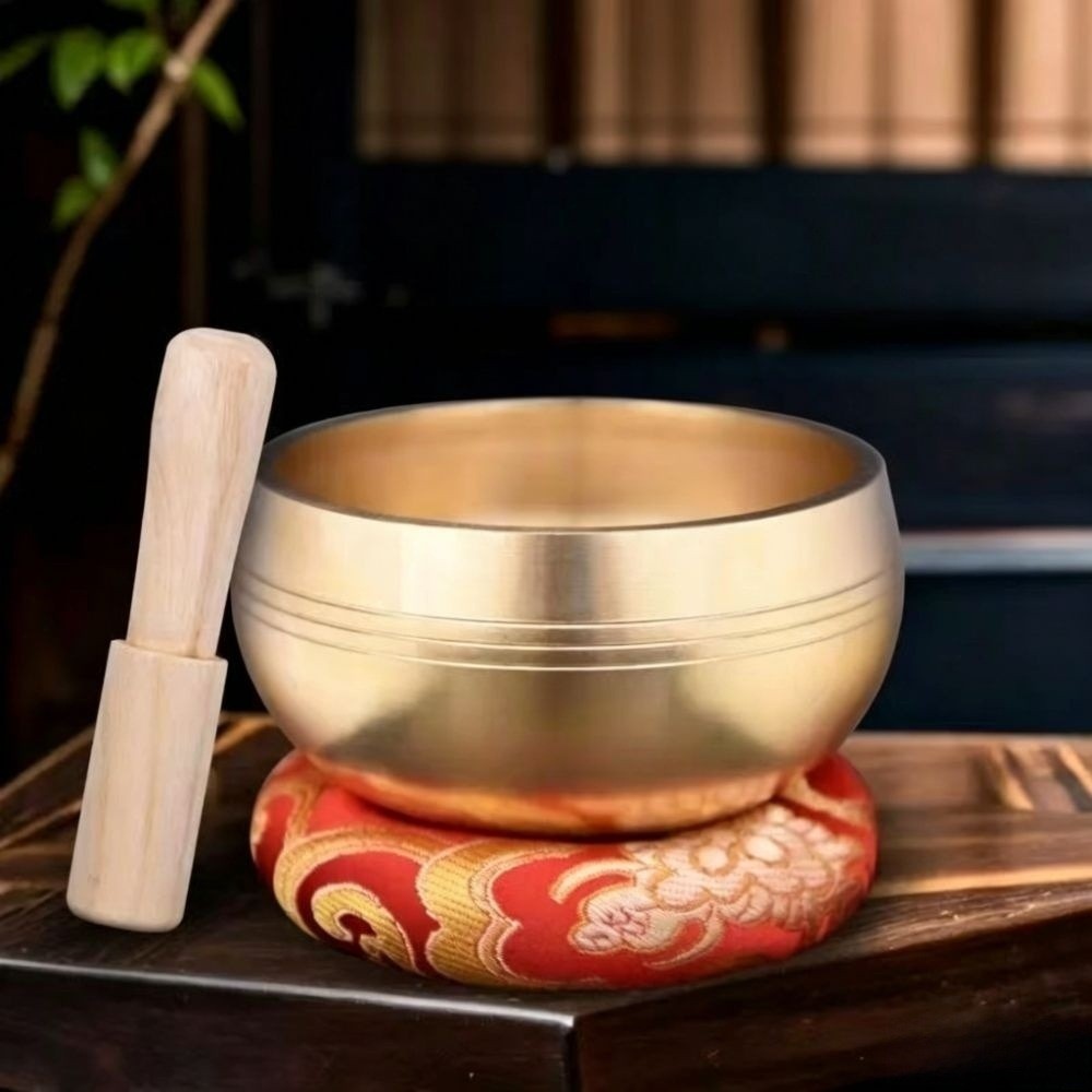 Tibetan Singing Bowl - 휴대용 미니 싱잉볼 스트레스 해소 치료용