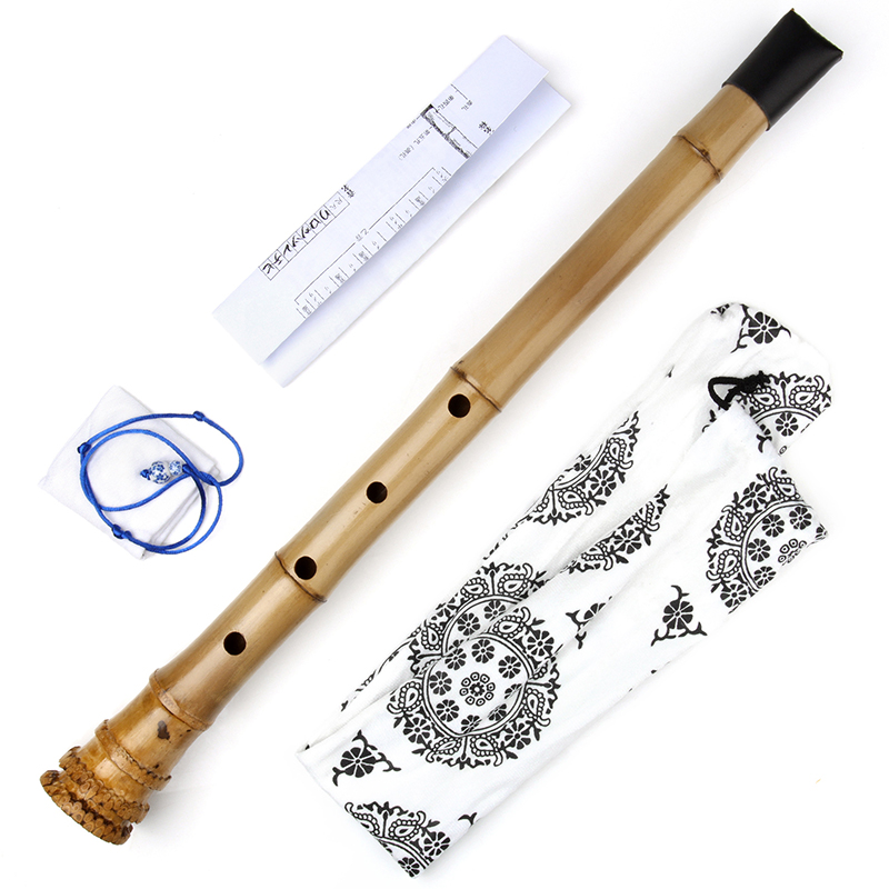 Shakuhachi Bamboo Flute - Shakuhachi가 있는 수직 대나무 피리, 목관악기,