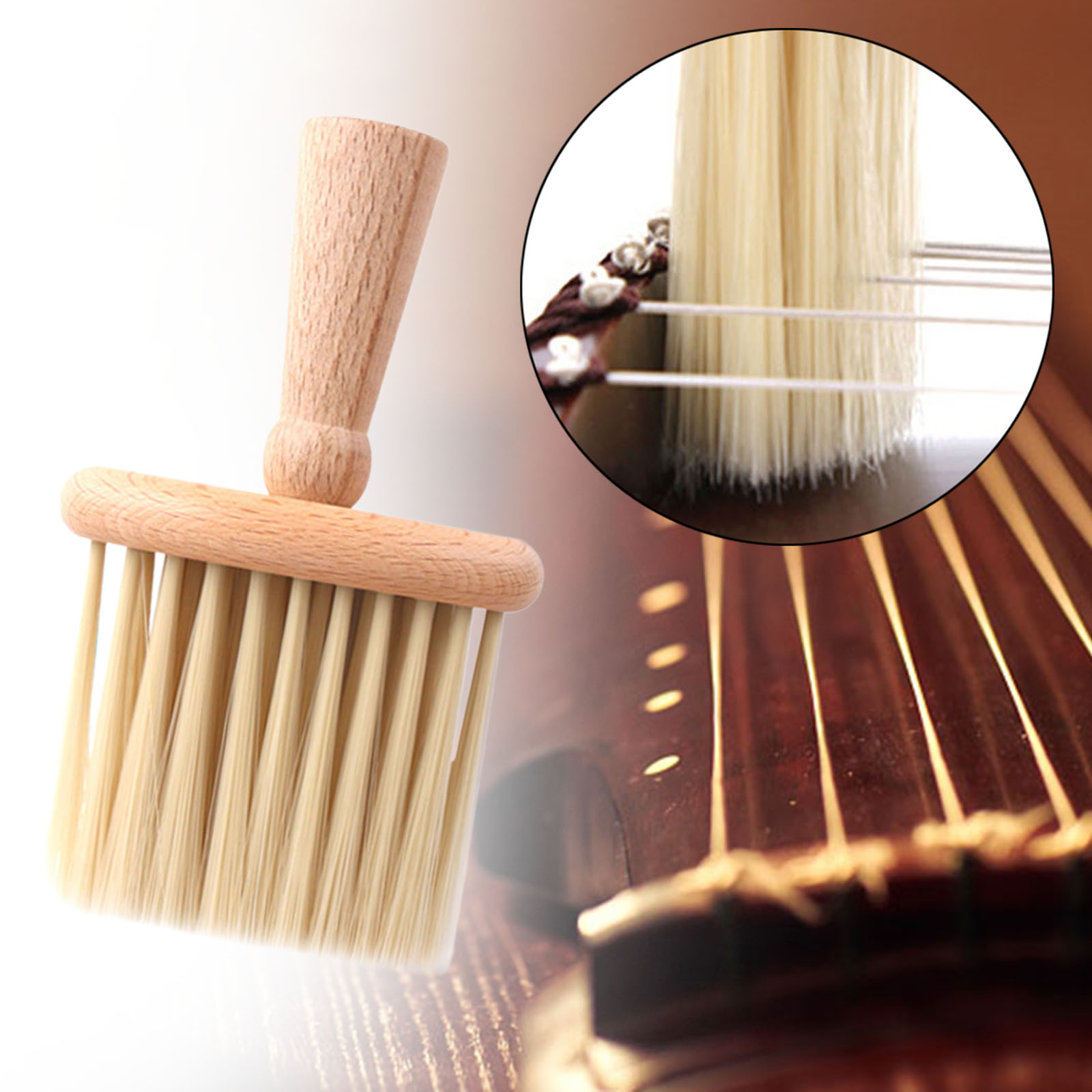 Musical Instrument Guzheng - Guzheng 청소 브러시 ​​부드러운 강모 우쿨렐레