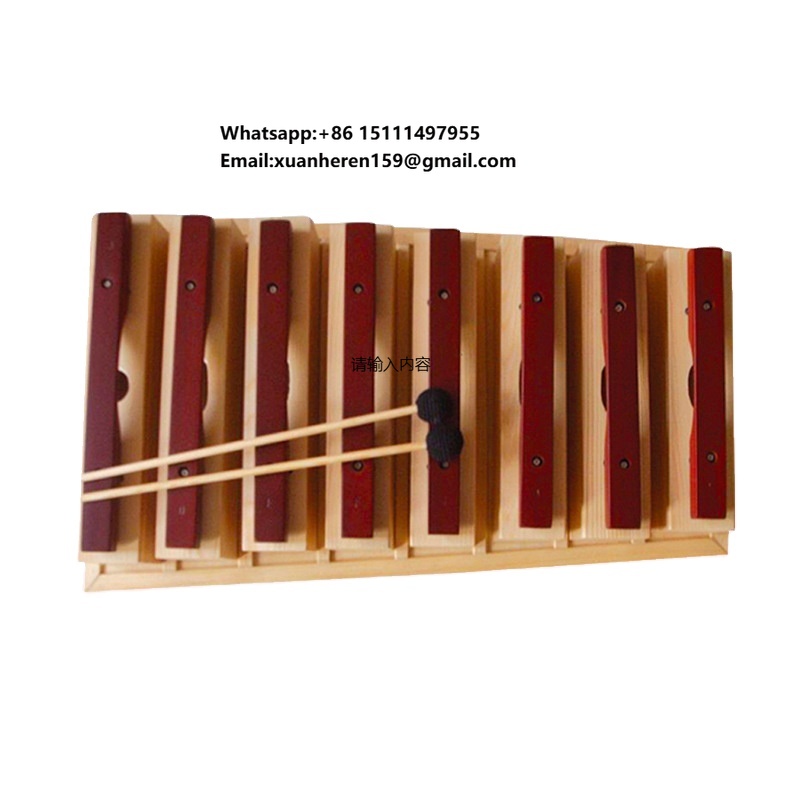 Musical Instrument Bassoon - 8음 레드우드 사운드 블록 어린이용 타악기