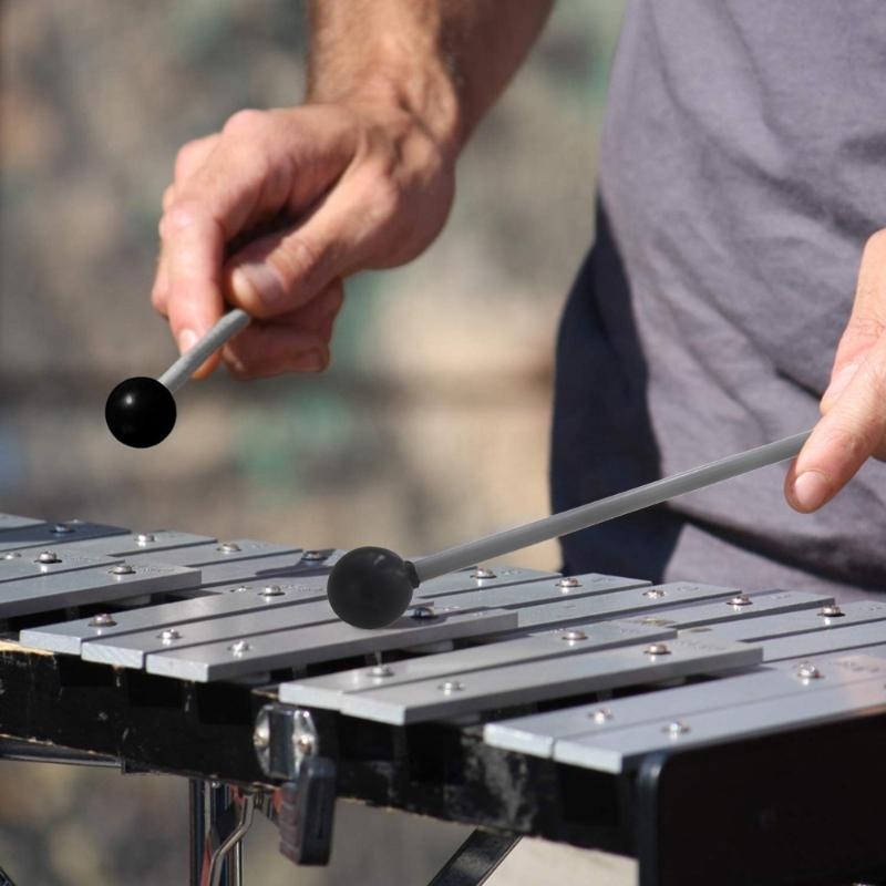 1 쌍 더블 헤드 마림바 말렛 뮤지컬 키보드 실로폰 말 - Picture Of Musical Instrument 리뷰 및 가격