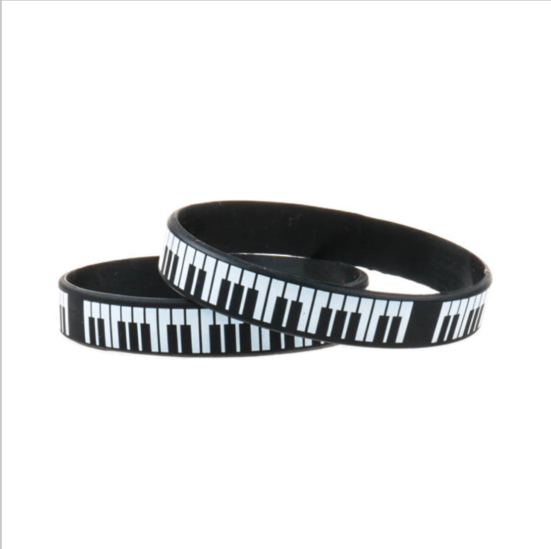 1개/10개 피아노 키 팔찌 실리콘 음악 파티 선물 신 - Musical Instrument Jewelry 리뷰 및 가격