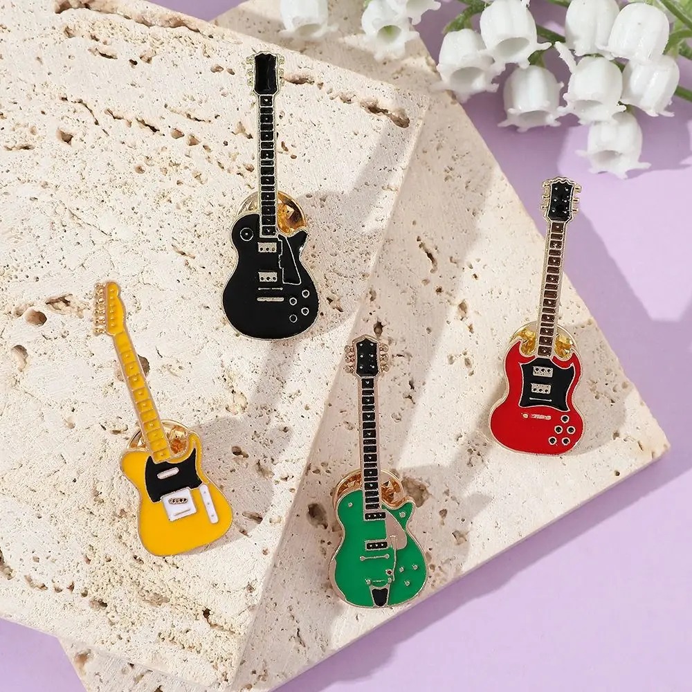 1/2/4PCS 남성 여성을위한 빈티지 금속 에나멜 기 - Musical Instrument Jewelry 리뷰 및 가격