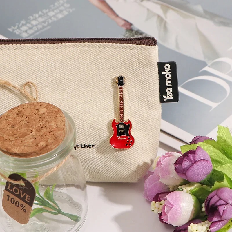 1/2/4PCS 남성 여성을위한 빈티지 금속 에나멜 기 - Musical Instrument Jewelry 리뷰 및 가격