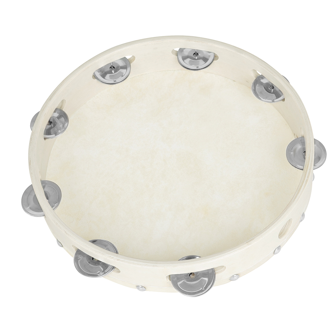 IRIN 8/10인치 탬버린 오르프 양가죽 드럼 나무  - Tambourine Hand Drum 리뷰 및 가격