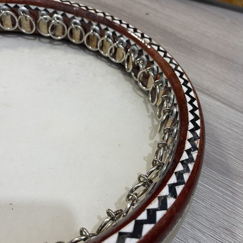 나무로 만든 신장 탬버린 전통 공연 탬버린 성인 초보자 - Tambourine Hand Drum 리뷰 및 가격