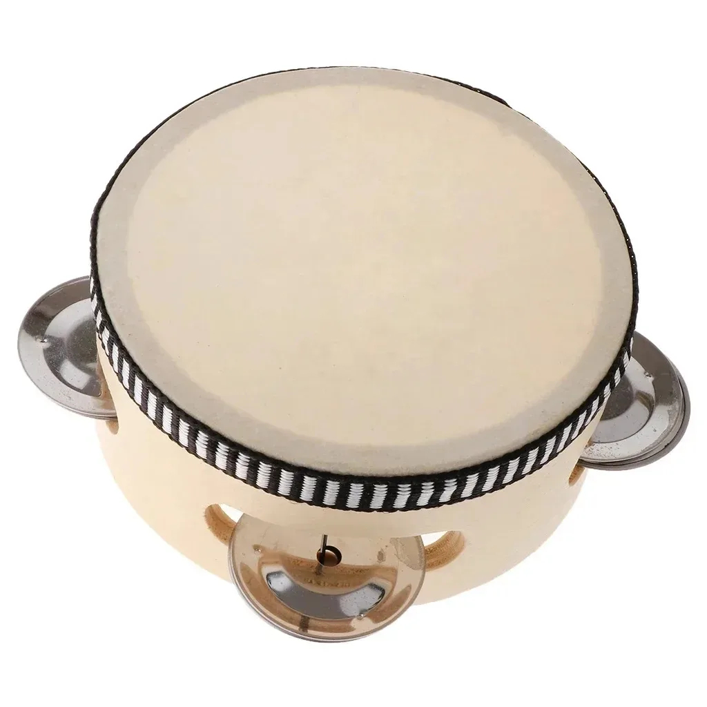 6인치 휴대용 드럼 탬버린 드럼 금속 징글 타악기 KT - Tambourine Hand Drum 리뷰 및 가격
