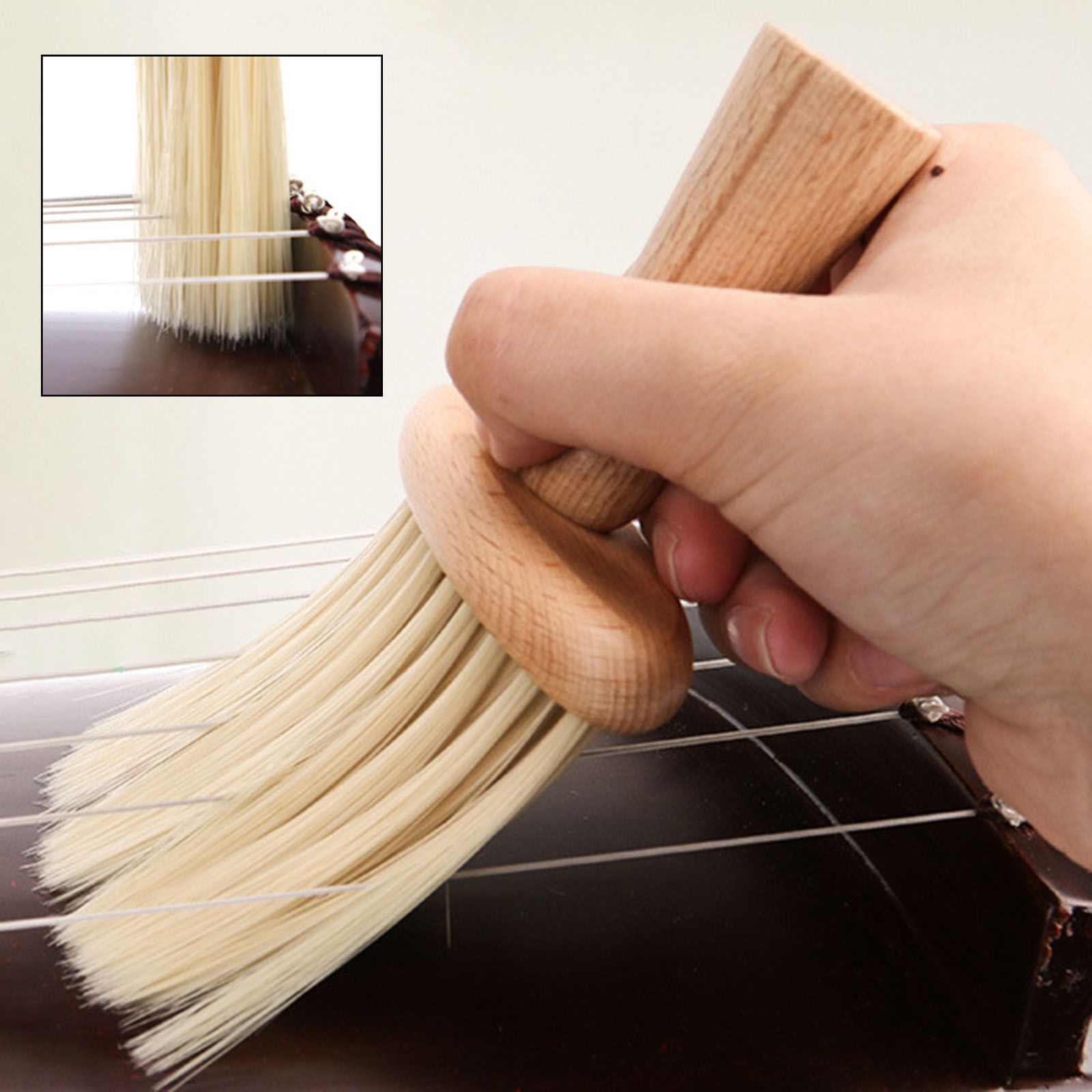 Guzheng 청소 브러시 ​​부드러운 강모 우쿨렐레  - Musical Instrument Guzheng 리뷰 및 가격