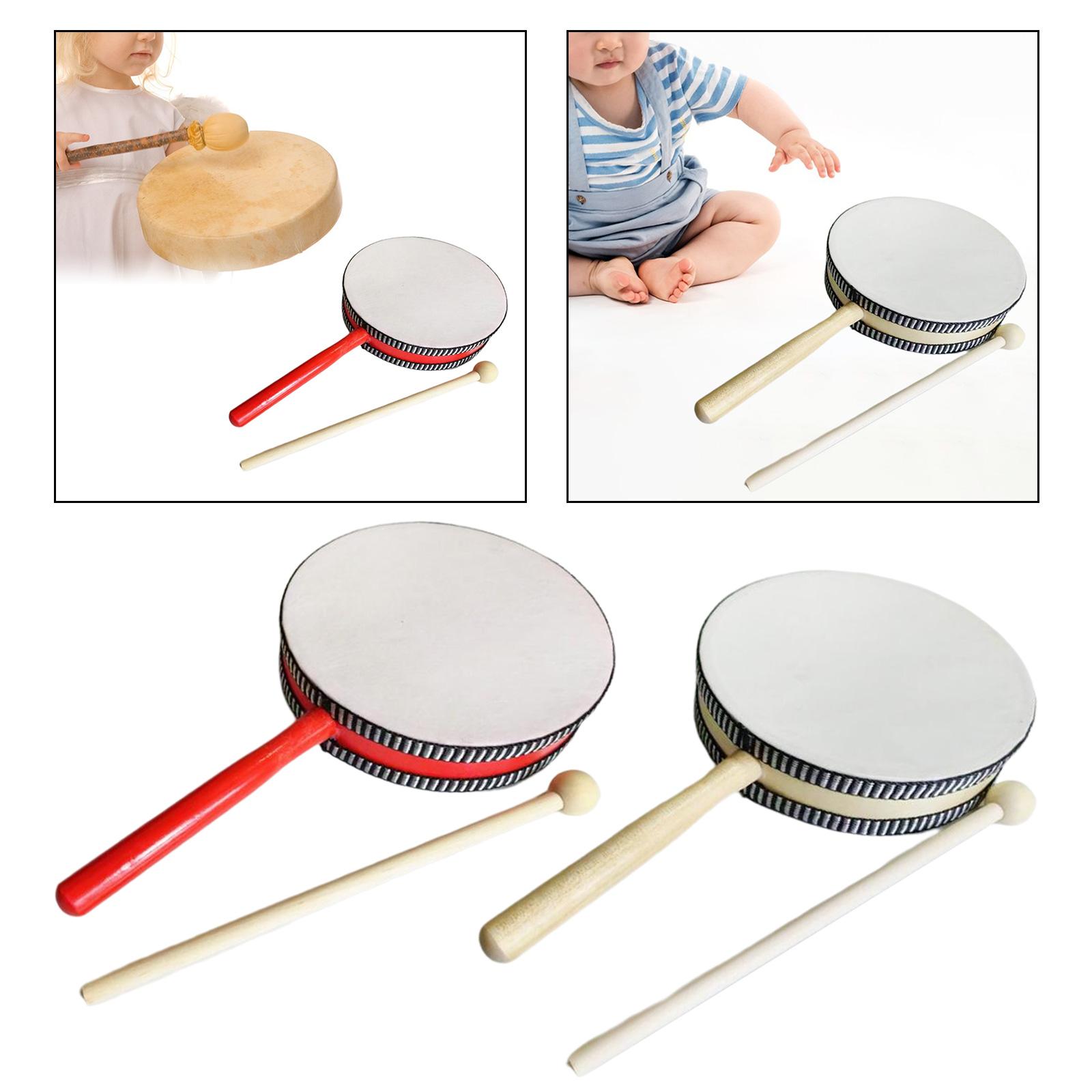 6인치 어린이용 드럼 핸드 드럼 장난감 생일 선물 파티 - Tambourine Hand Drum 리뷰 및 가격