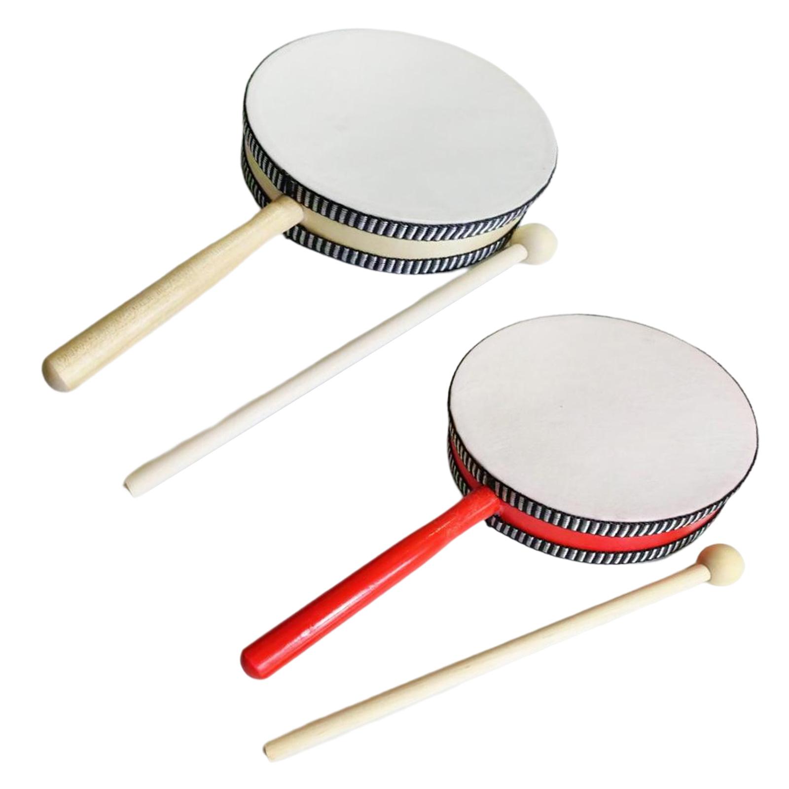6인치 어린이용 드럼 핸드 드럼 장난감 생일 선물 파티 - Tambourine Hand Drum 리뷰 및 가격