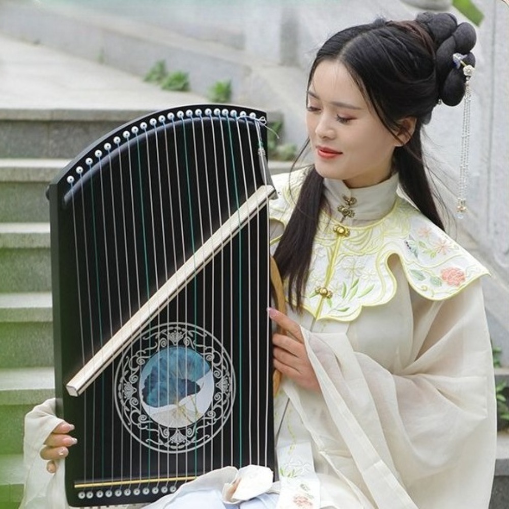 나무 21 현 미니 Guzheng 전문 손가락 기술 훈 - Musical Instrument Guzheng 리뷰 및 가격