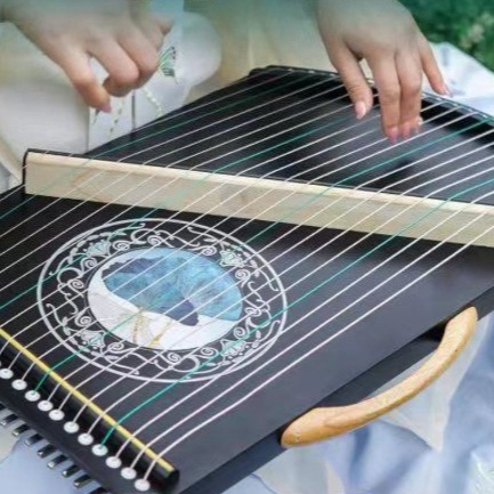 나무 21 현 미니 Guzheng 전문 손가락 기술 훈 - Musical Instrument Guzheng 리뷰 및 가격