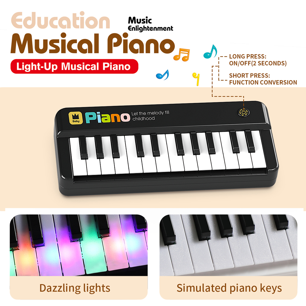 어린이용 미니 전자 키보드 피아노, 24키 유아용 피아 - Musical Instruments Names 리뷰 및 가격