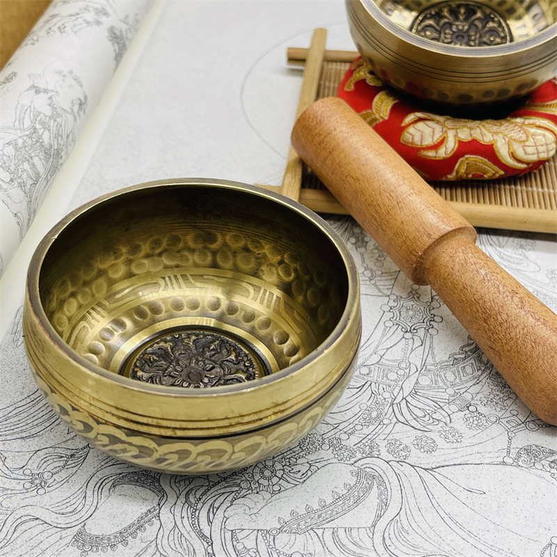 티베트 싱잉볼 황동 산스크리트어 소리 수제 요가 명상  - Tibetan Singing Bowl 리뷰 및 가격