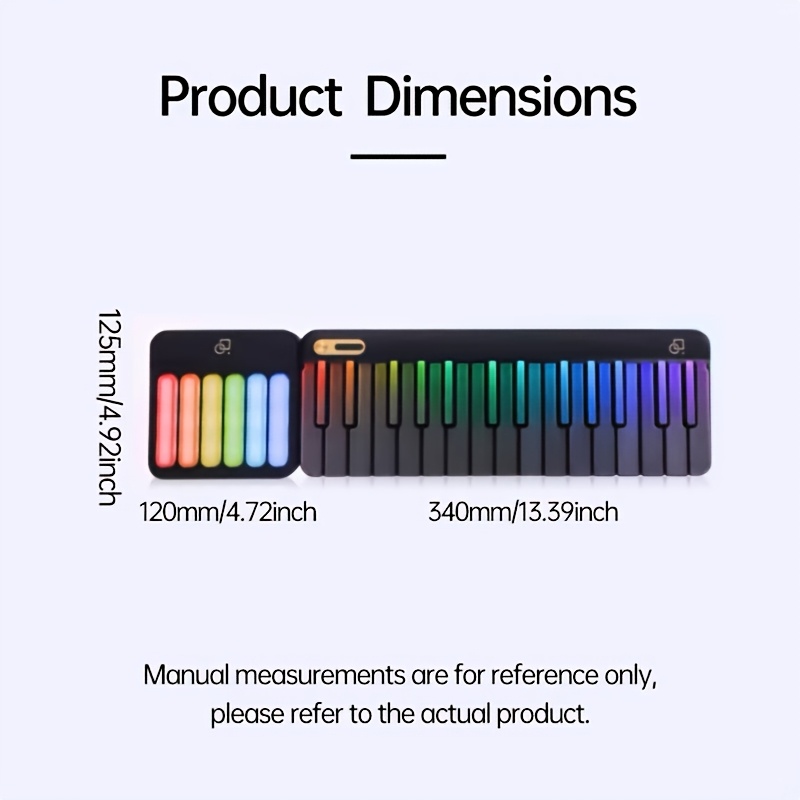 세련된 LED 백라이트 팝업피아노 스마트 디지털 피아노 - Musical Instruments Names 리뷰 및 가격