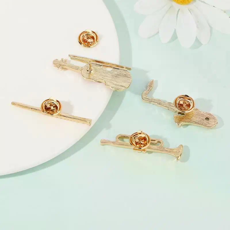 1개 심포니 오케스트라 배지 재미있는 악기 에나멜 브로 - Musical Instrument Jewelry 리뷰 및 가격